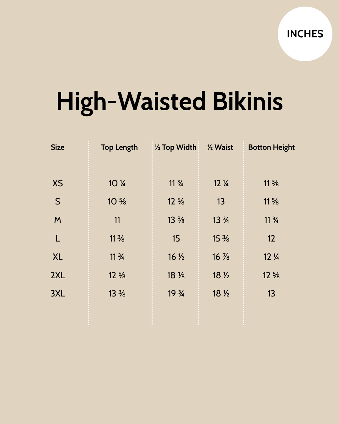Size guide