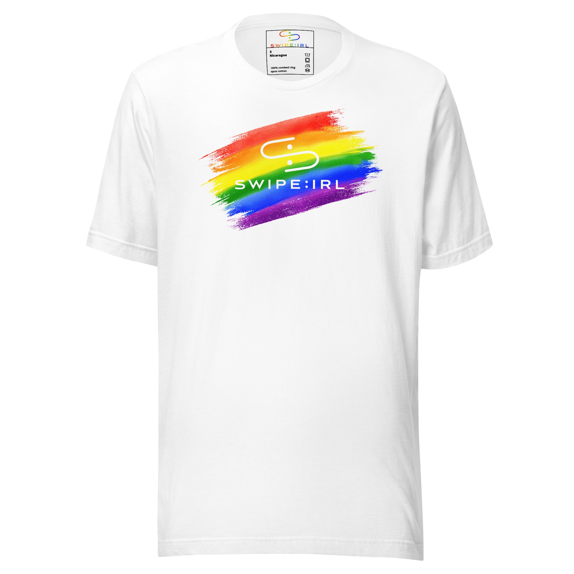 Rainbow Paintbrush Soft T-Shirt